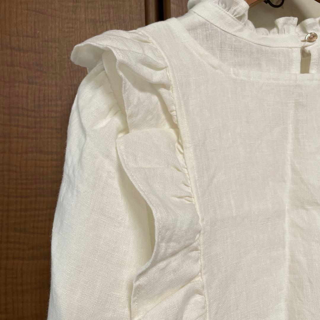 ANESAN新品サマンサモスモス立川限定　ベスト付きブラウス　オフ