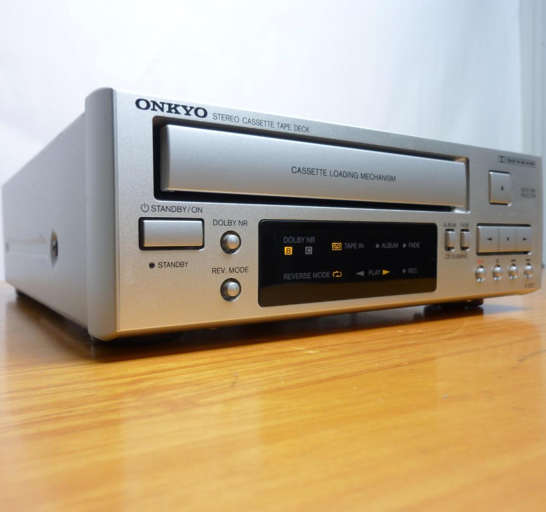 ONKYO オンキョー K-SX7 オートリバースカセットデッキ プレーヤー
