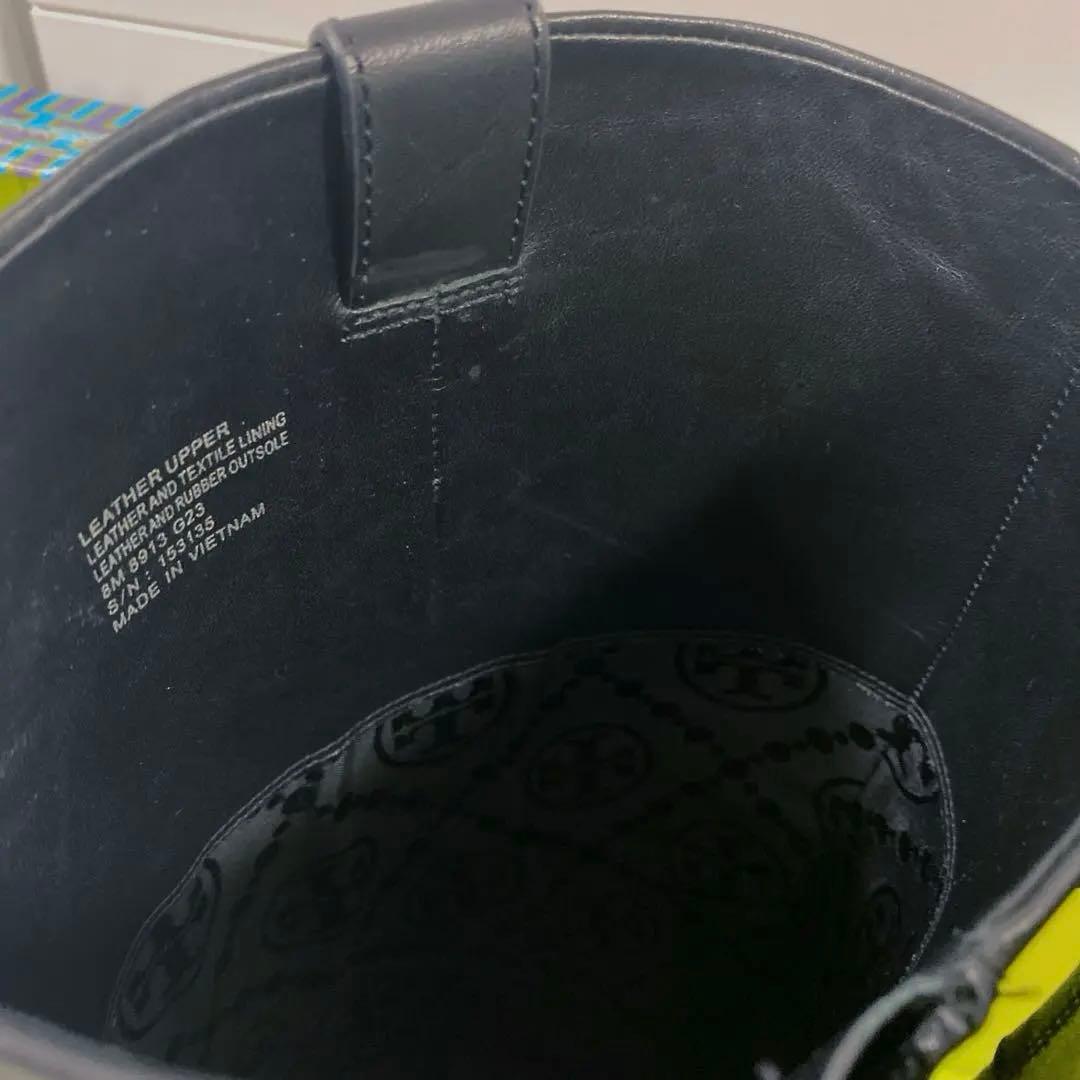 極美品 トリーバーチ　ロングブーツ　25cm本革 レザー　toryburch