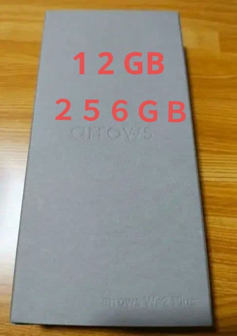 arrows We2 Plus　12GB256GB シャンパンシルバ