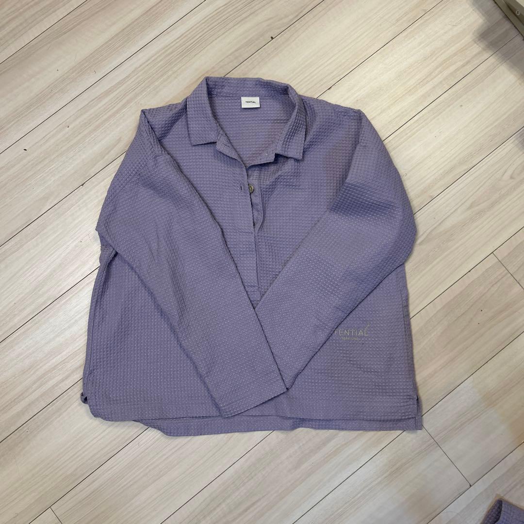 ルームウェア・パジャマ Tential BAKUNE women waffle pajamas