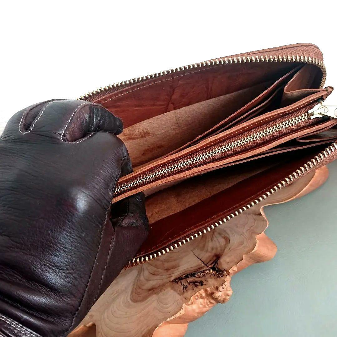 ♠️新品未使用品♠️Ryu レザー ウォレット 長財布 イタリアン