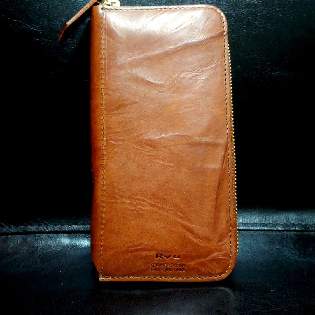 ♠️新品未使用品♠️Ryu レザー ウォレット 長財布 イタリアン
