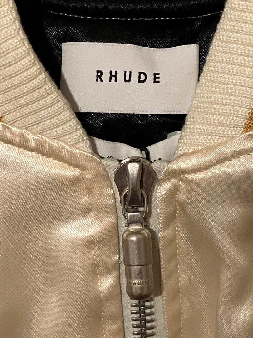 歳末値下げ！ 新品！（訳アリ）RHUDE カジノテーマ スカジャン