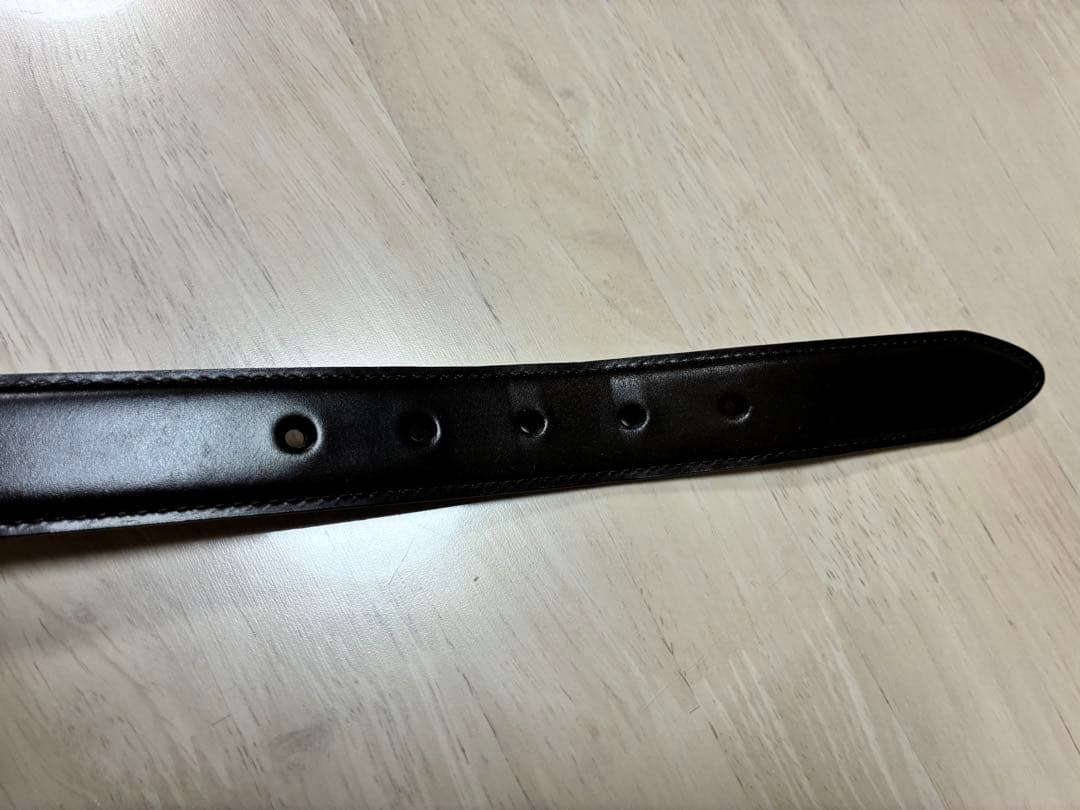 BEAMS+ コードバンベルト　バーガンディ　ビームスプラス　BURGUNDY