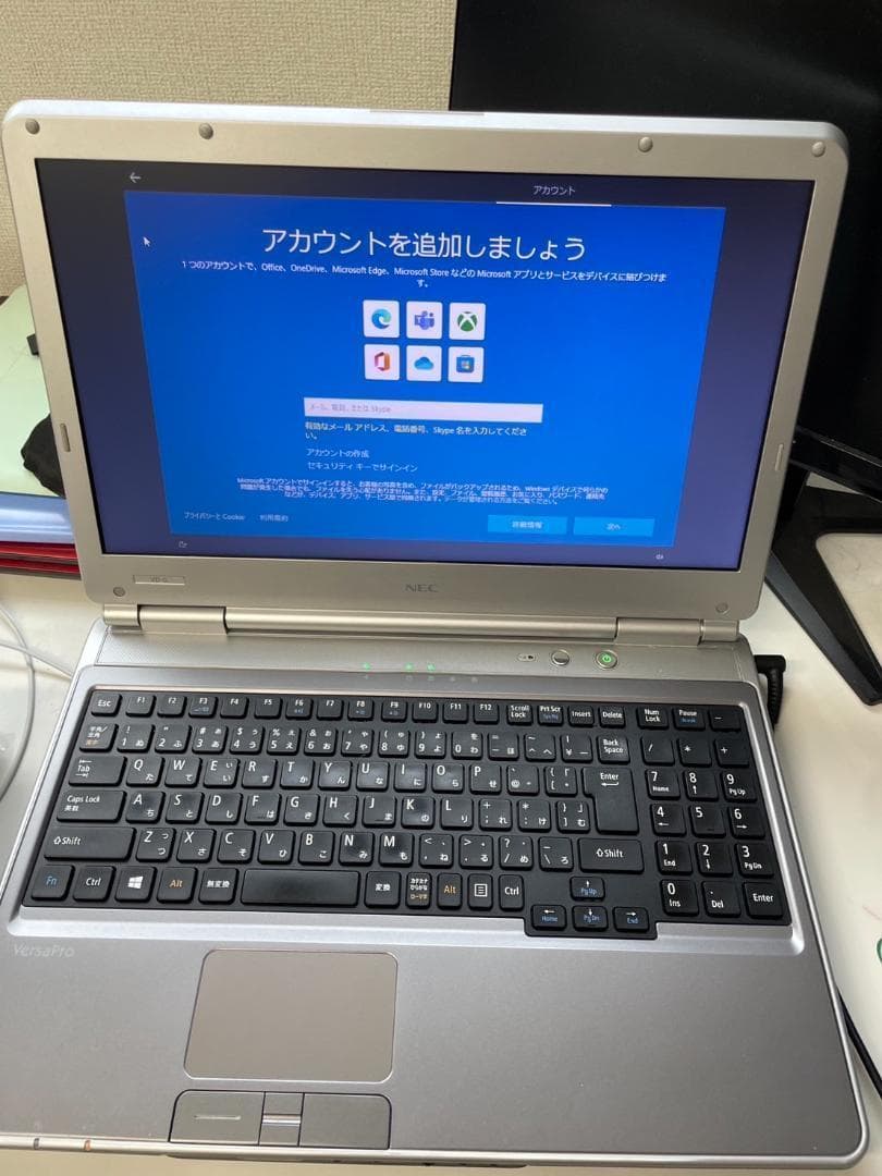Y♢564 NEC ノートパソコン Versa Pro VK27MD-G