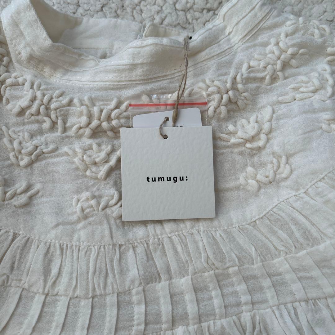 専用　未使用tumugu: ツムグ　ハンド刺繍コットンモス 19580円