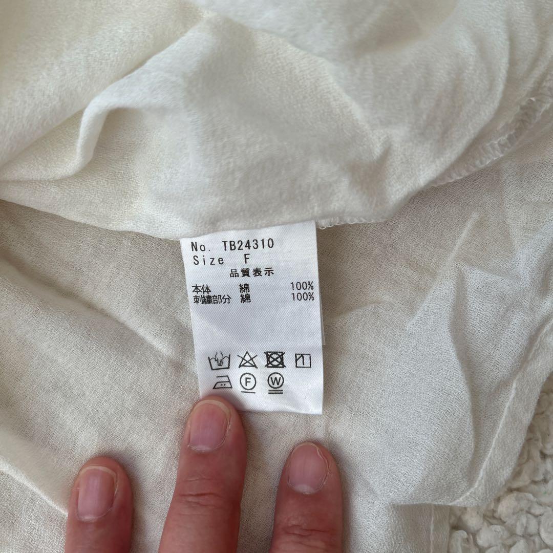 専用　未使用tumugu: ツムグ　ハンド刺繍コットンモス 19580円