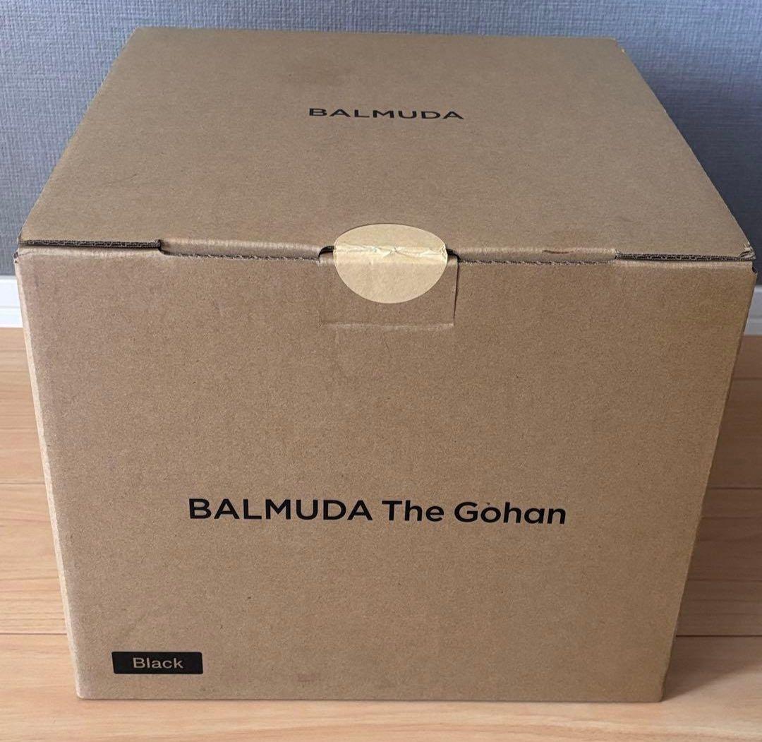 新品未開封 BALMUDA The Gohan 炊飯器 K08A-BK ブラック