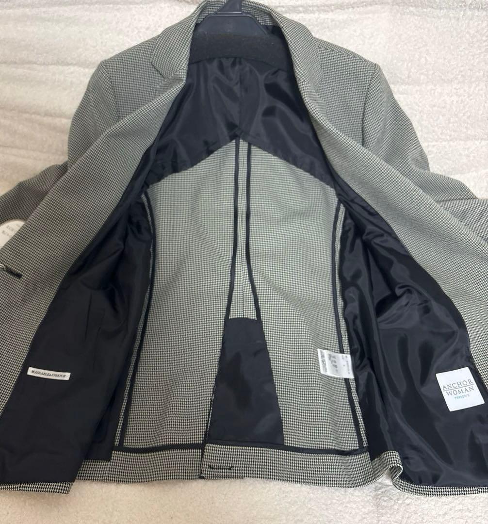 【新品】ANCHOR WOMAN ビジネススーツ　パンツスーツ上下　サイズ5