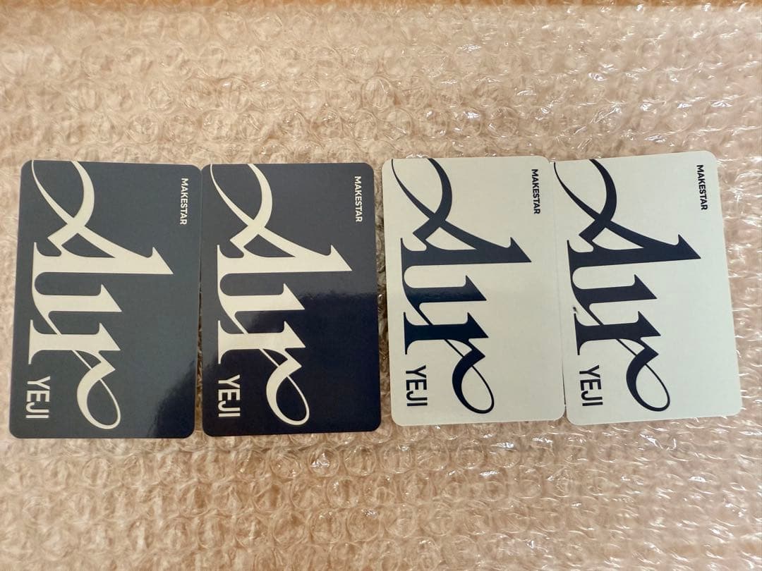 ITZY yeji Air makestar 対面サイン会 トレカセット