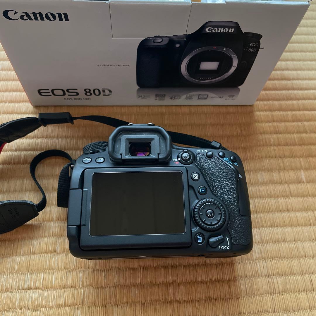 キャノン Canon EOS 80D ボディ+ リモコン RC-6