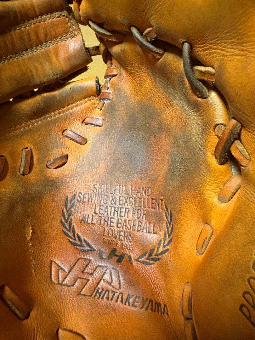 ハタケヤマ 軟式用 ファーストミット