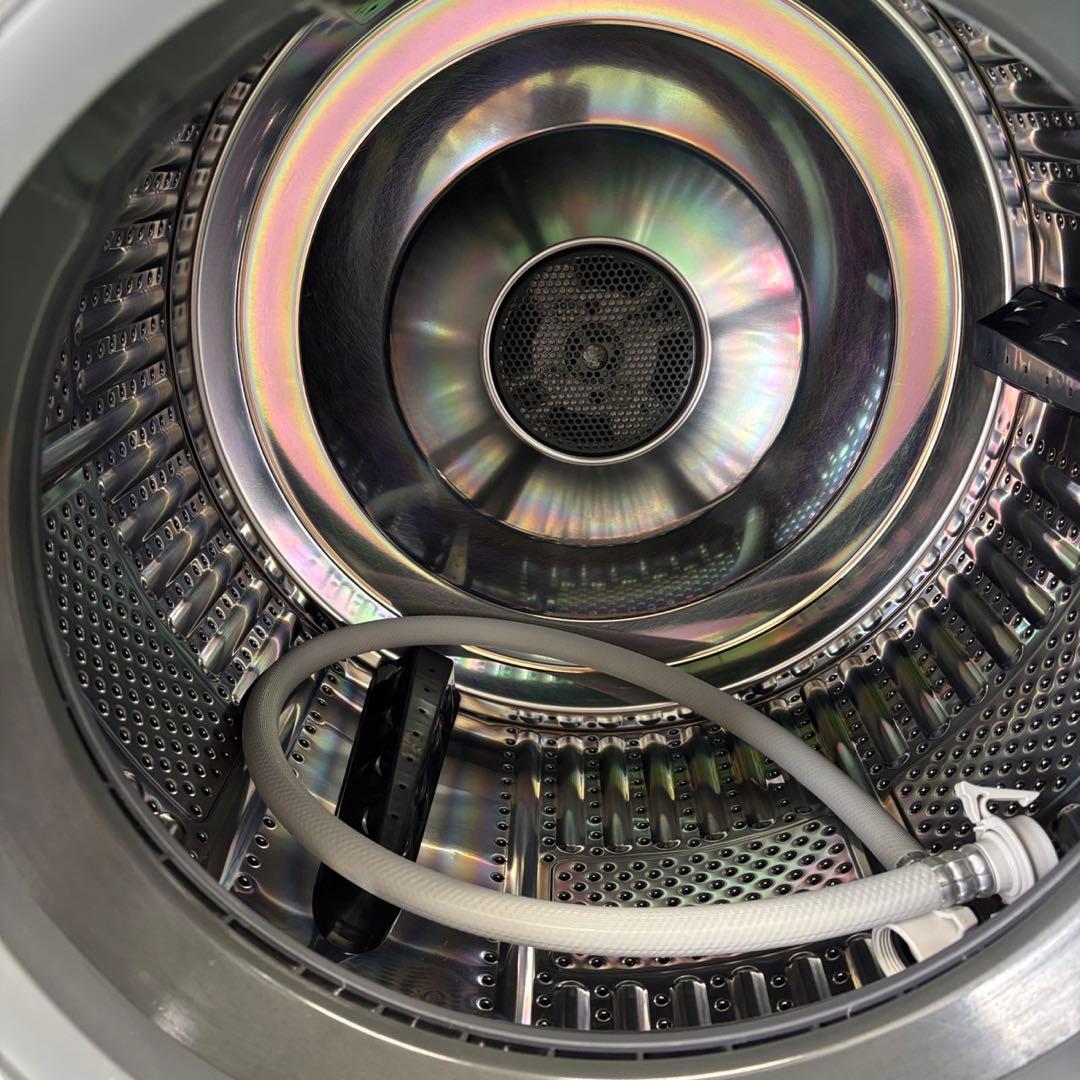 ★942　ドラム式洗濯機　SHARP　10キロ　右開　安い　綺麗　設置無料　中古