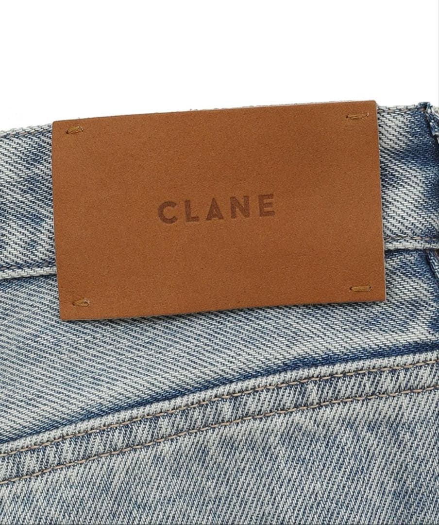 CLANE スラッシュカット　デニム