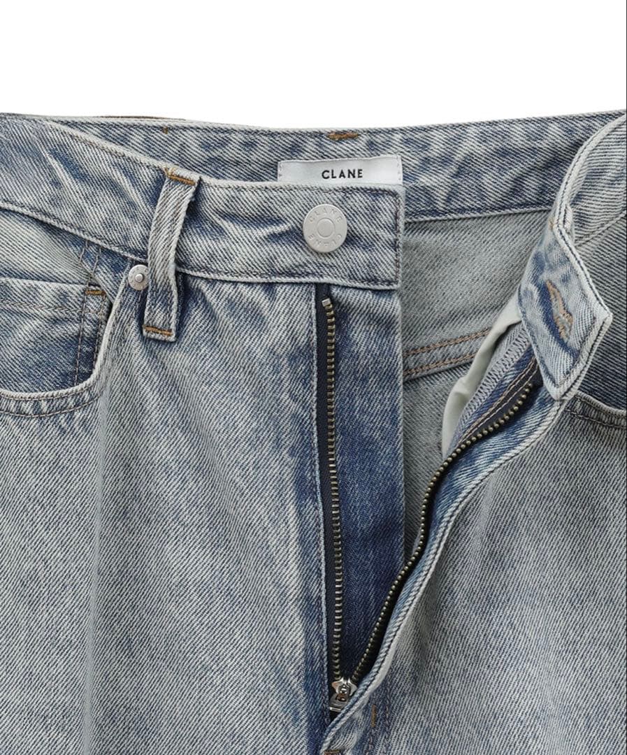CLANE スラッシュカット　デニム