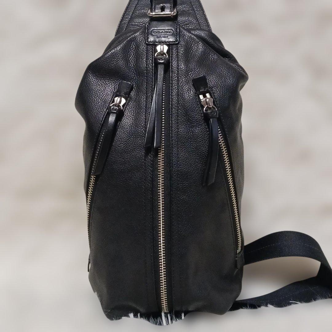 【美品】COACH コーチ トンプソン ボディバッグ スリングパック 70360