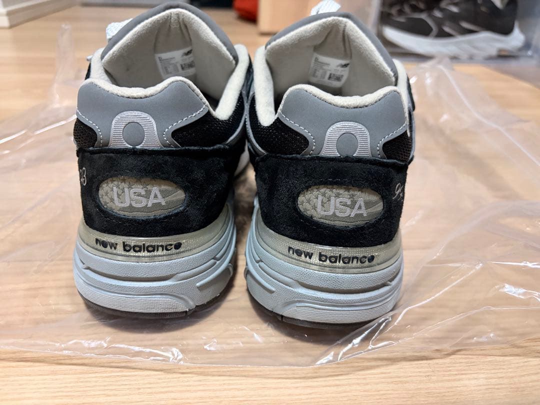 靴 new balance 993 mr993bk