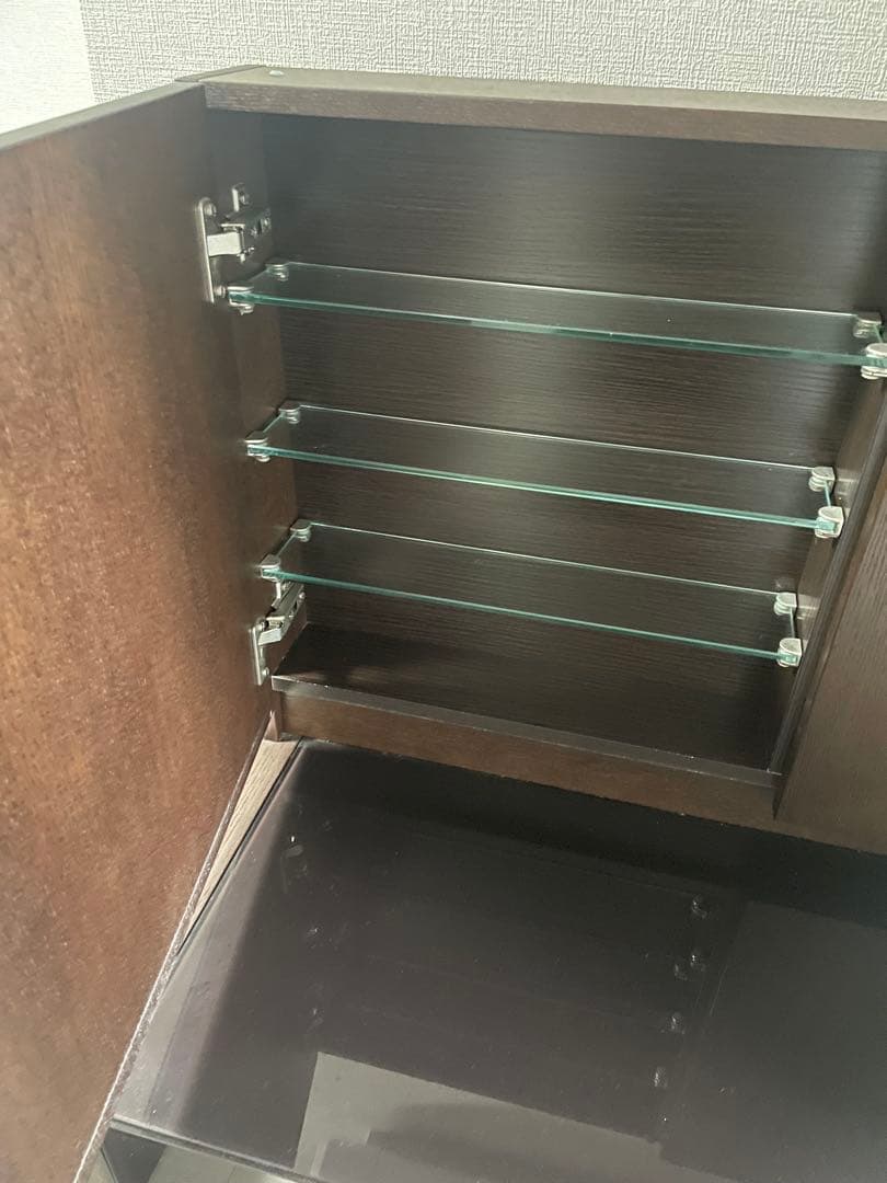 モーダエンカーサ　ダークブラウン ドレッサー・鏡台