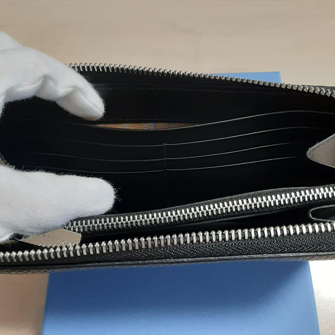 【新品未使用】 SMYTHSON スマイソン 長財布 黒 牛革 レザー 本革