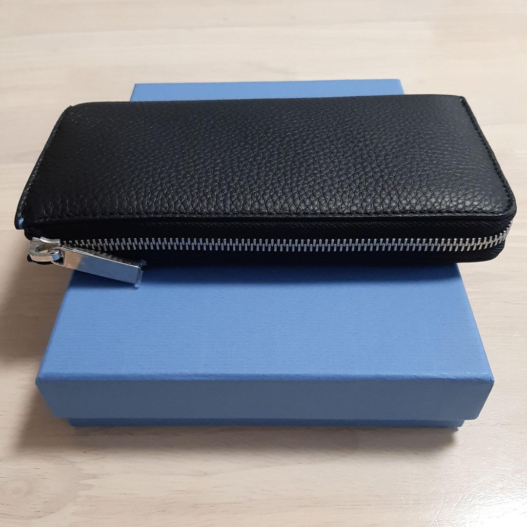 【新品未使用】 SMYTHSON スマイソン 長財布 黒 牛革 レザー 本革
