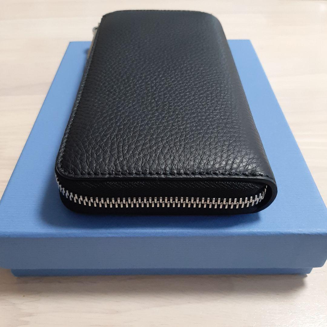 【新品未使用】 SMYTHSON スマイソン 長財布 黒 牛革 レザー 本革
