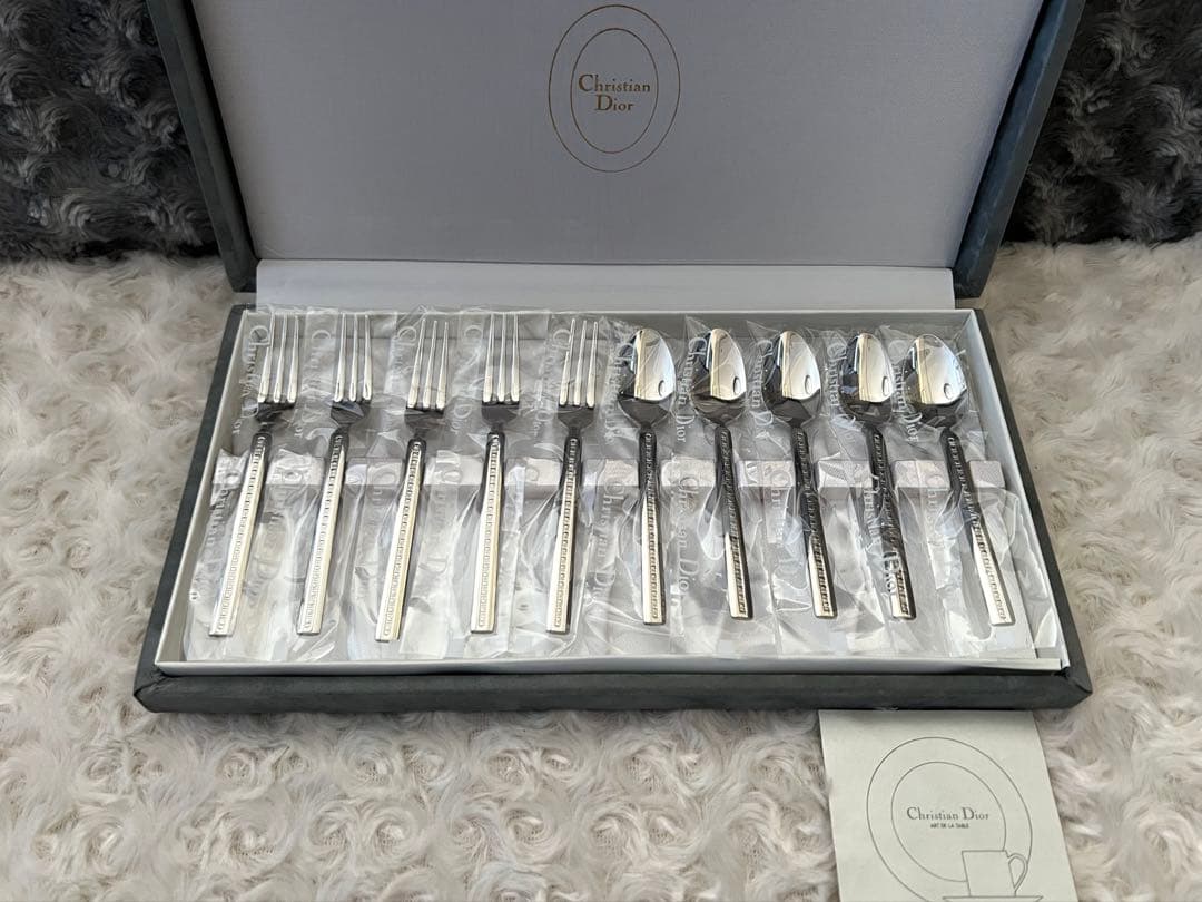 【専用】ディオール カトラリーセット　スプーン＆フォークセット〈10本セット〉