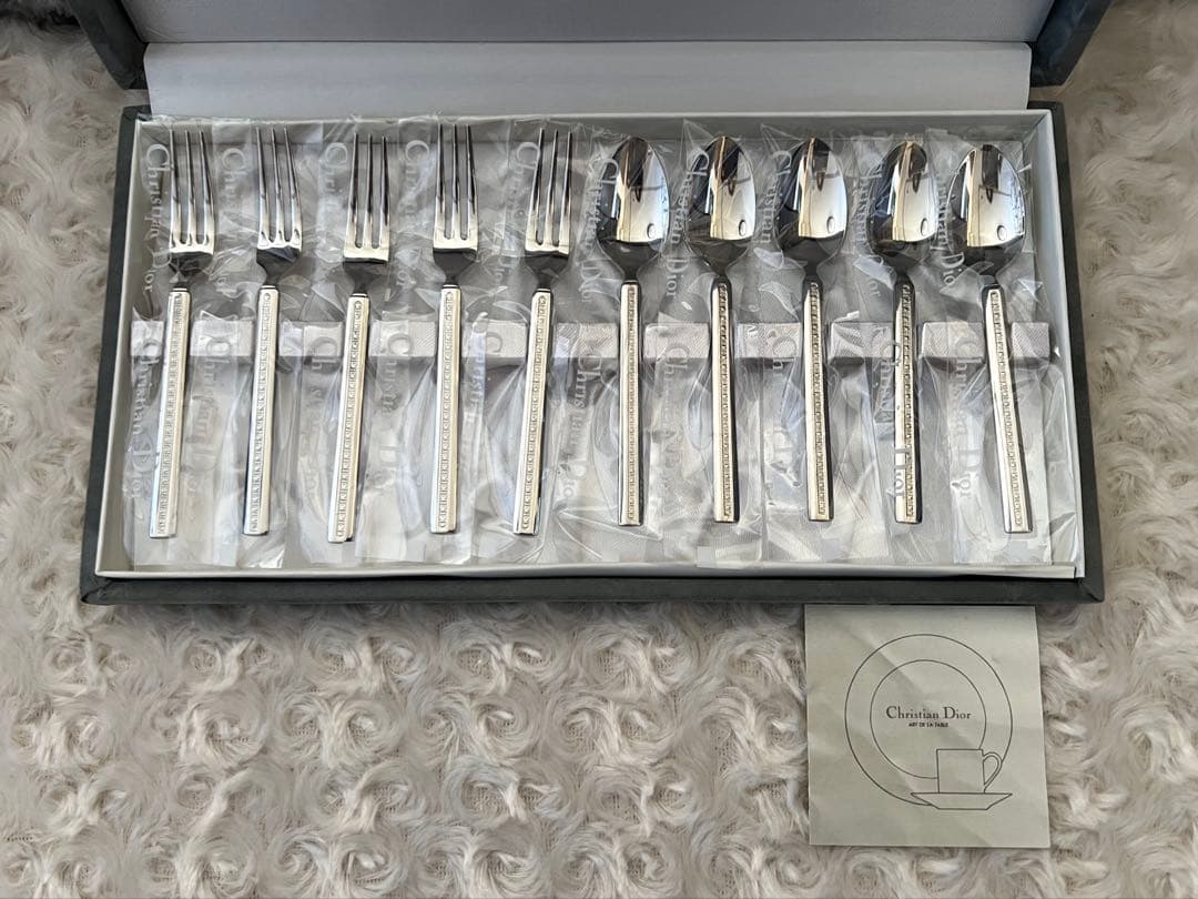 【専用】ディオール カトラリーセット　スプーン＆フォークセット〈10本セット〉