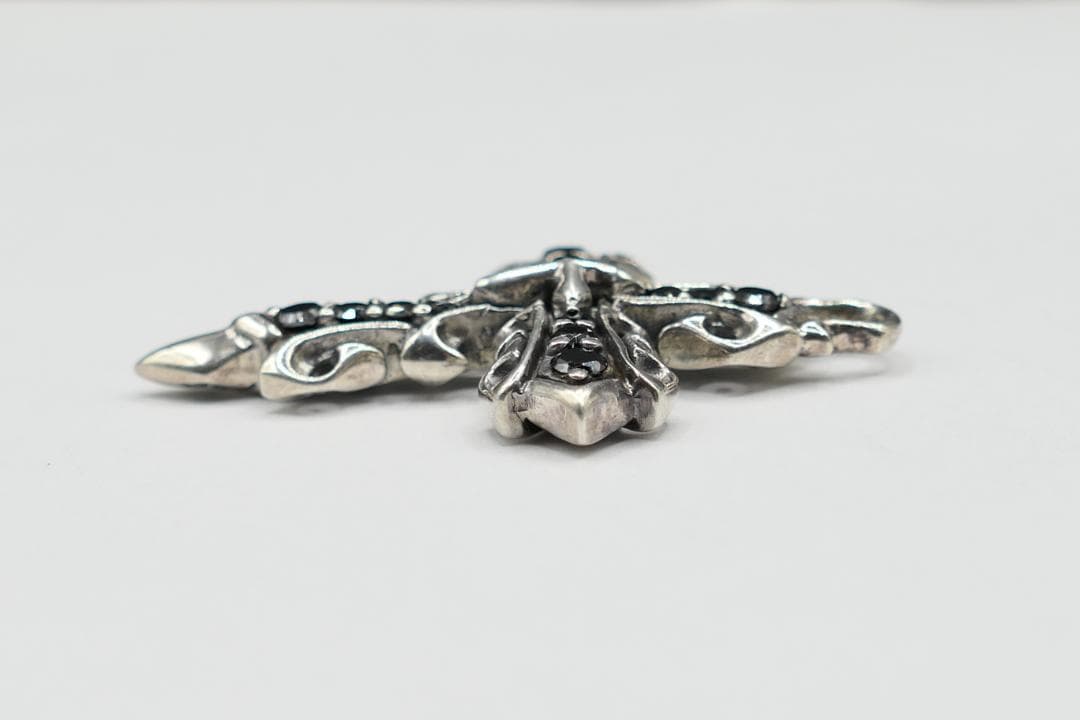 美品　the slayer　スレイヤー　メルキー　クロス　ネックレス　ブラック