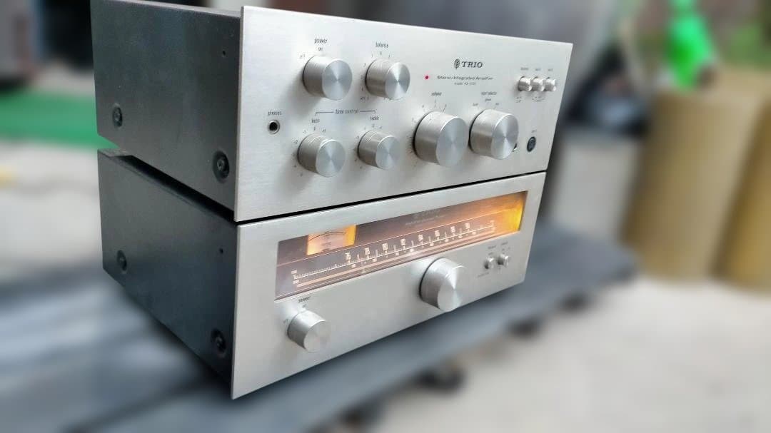 TRIO アンプ AM/FMラジオ受信機能付き