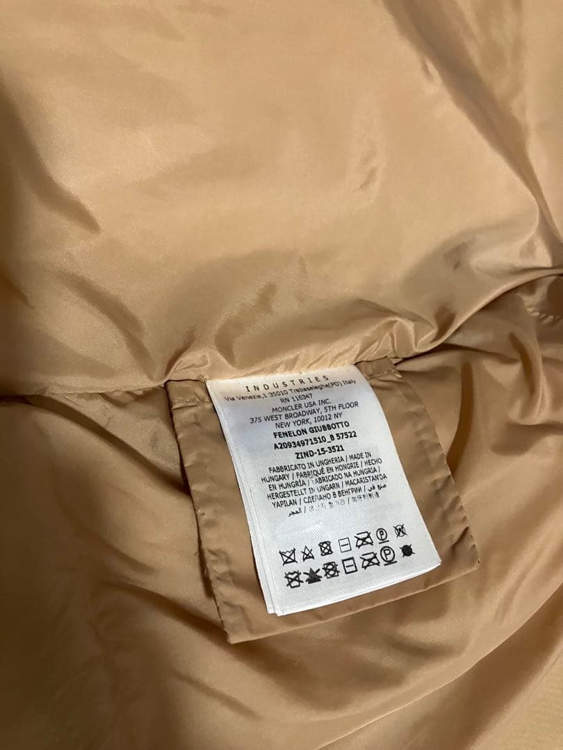 Moncler モンクレール　ウールコート　Fenelon giubbotto