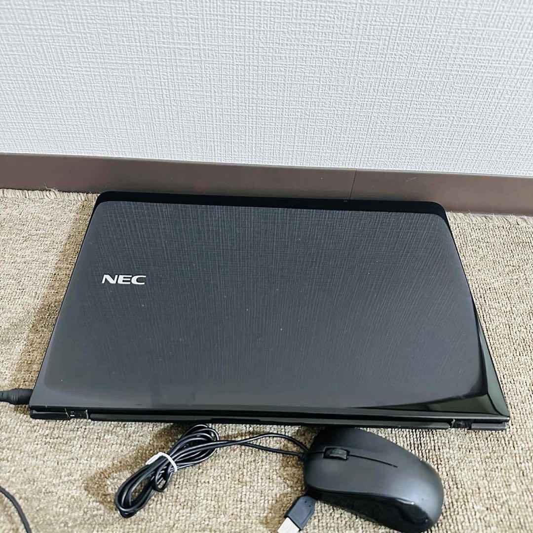 S180 NECノートパソコンSSD高速WEBカメラWindows11オフィス付