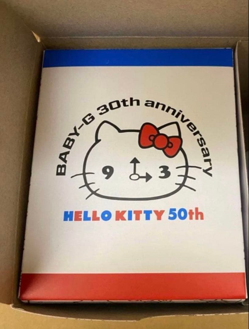 【新品未使用】国内正規品 BABY-G ハローキティ50周年 コラボモデル