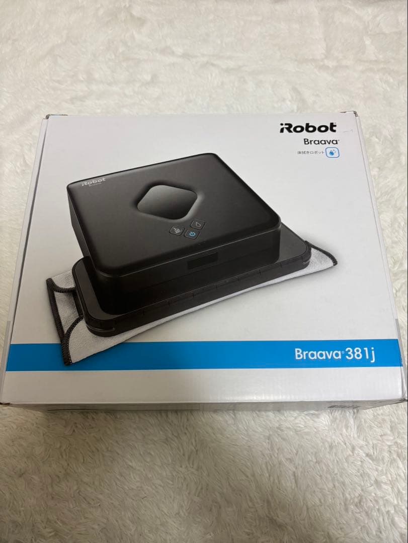 iRobot Braava 381j 床拭きロボブラック