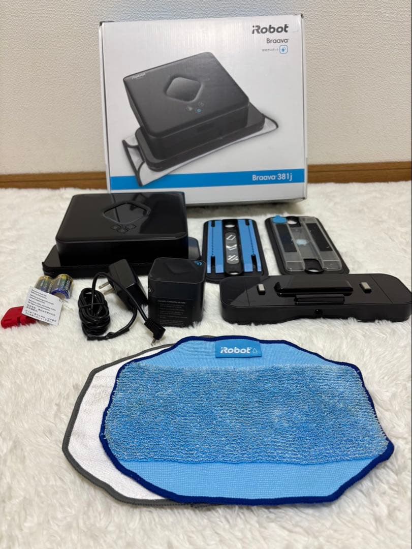 iRobot Braava 381j 床拭きロボブラック