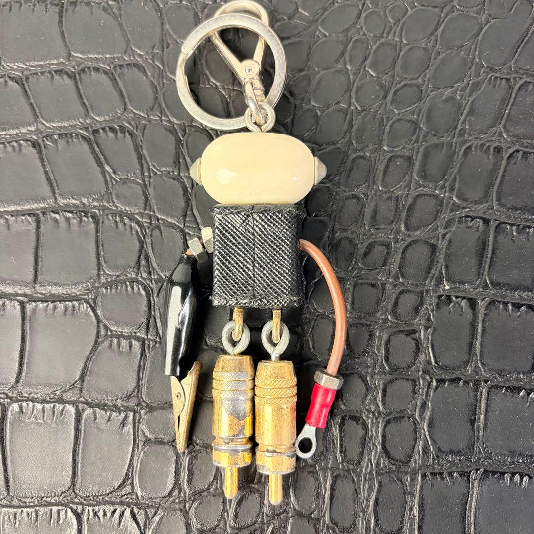 【付属品完備】プラダPRADA ロボットエドワードチャームキーホルダー