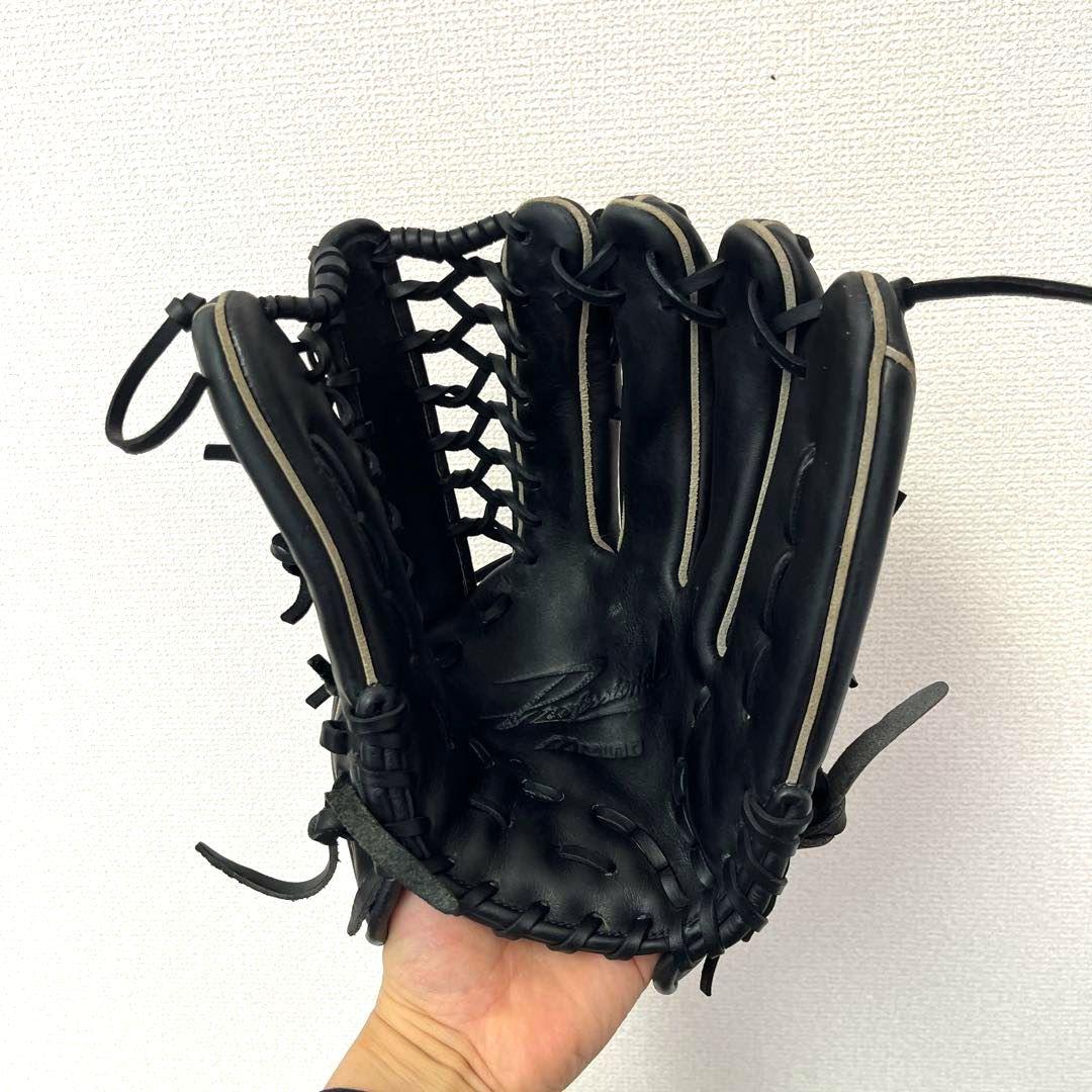 758 ミズノ イチローモデル 型抜群 極美品 軟式 外野手用グローブ