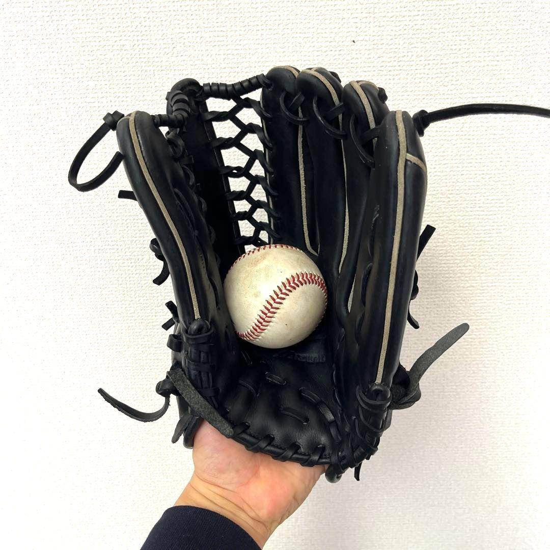 758 ミズノ イチローモデル 型抜群 極美品 軟式 外野手用グローブ