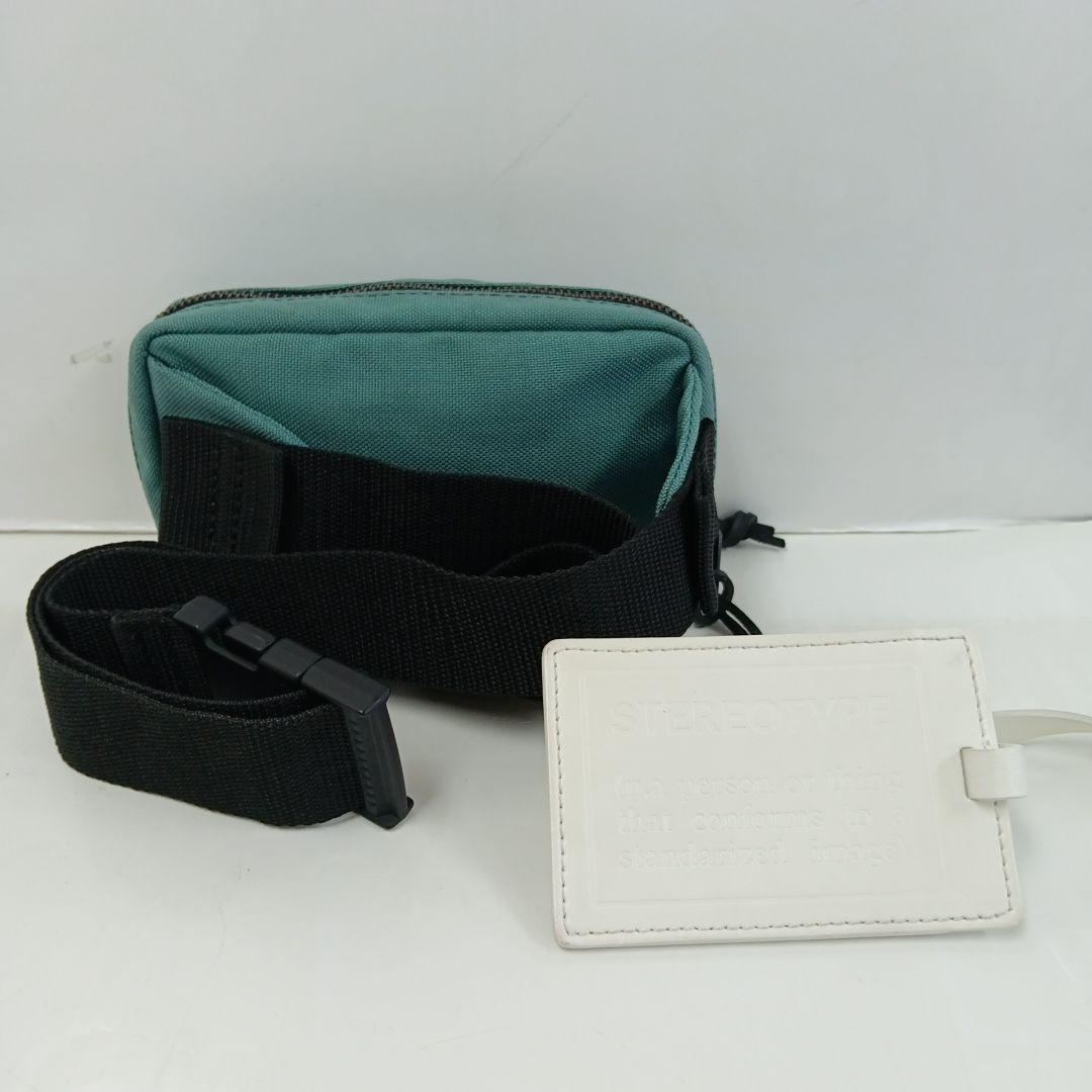 KM065 メゾンマルジェラ 極美品 4ステッチ ウエストポーチ ウエストバッグ