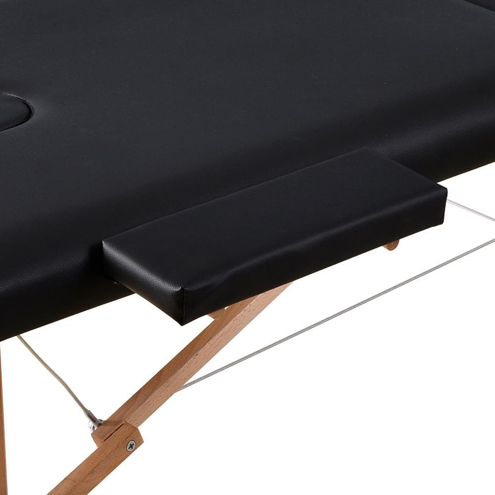 マッサージ ベッド マッサージベッド折りたたみ 施術ベッド マッサージ台ブラック