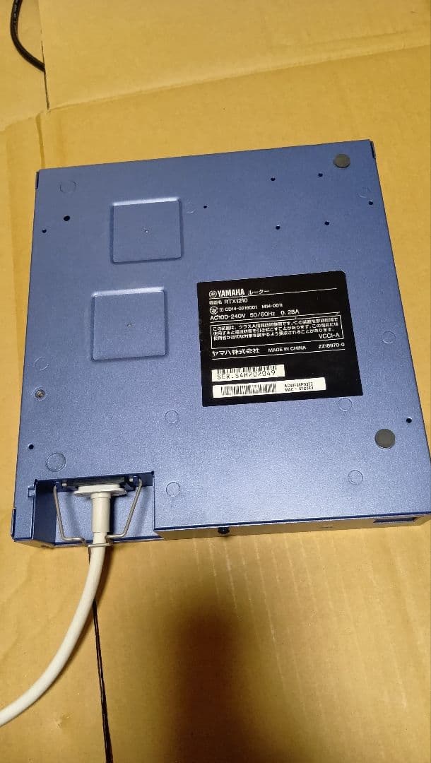 Yamaha RTX1210 ネットワークルータージャンク