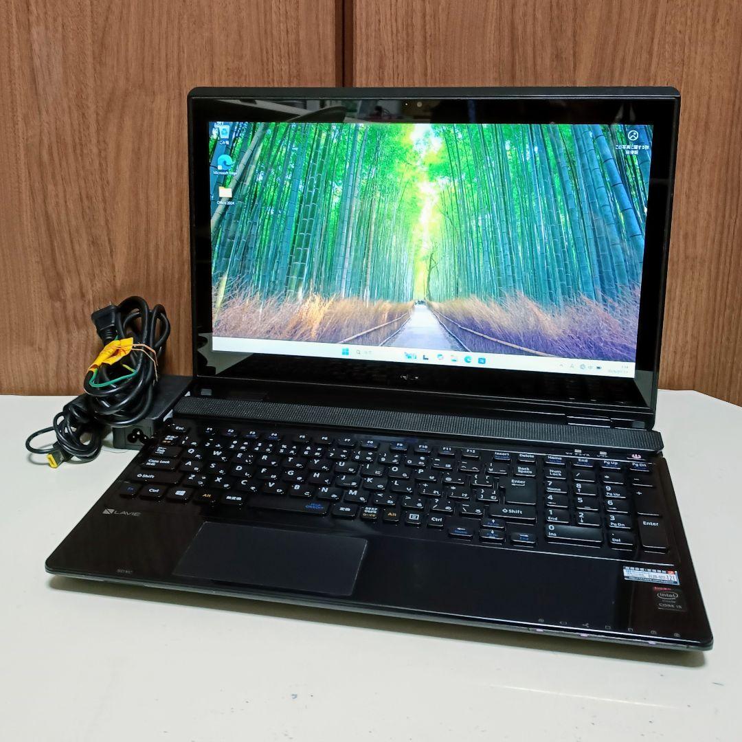 NEC LaVie Corei5メモリ16GB SSD512GB ブルーレイ