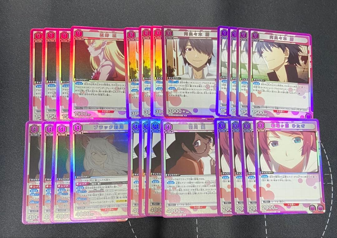 ユニアリ　物語　紫　SR以下　4コン　まとめ売り