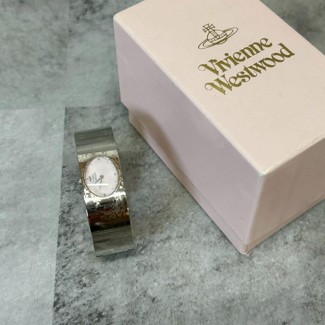 vivienne westwood トワレ柄　バングルウォッチ RG246