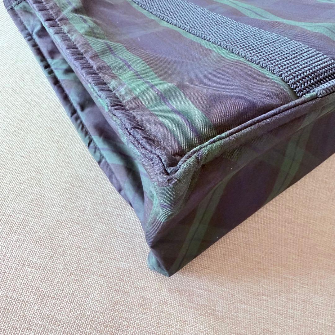 familiar ブラックウォッチ トートバッグ