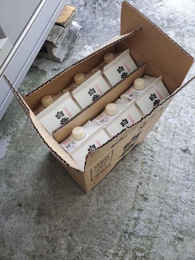 米焼酎　白岳25℃　1.8×6本