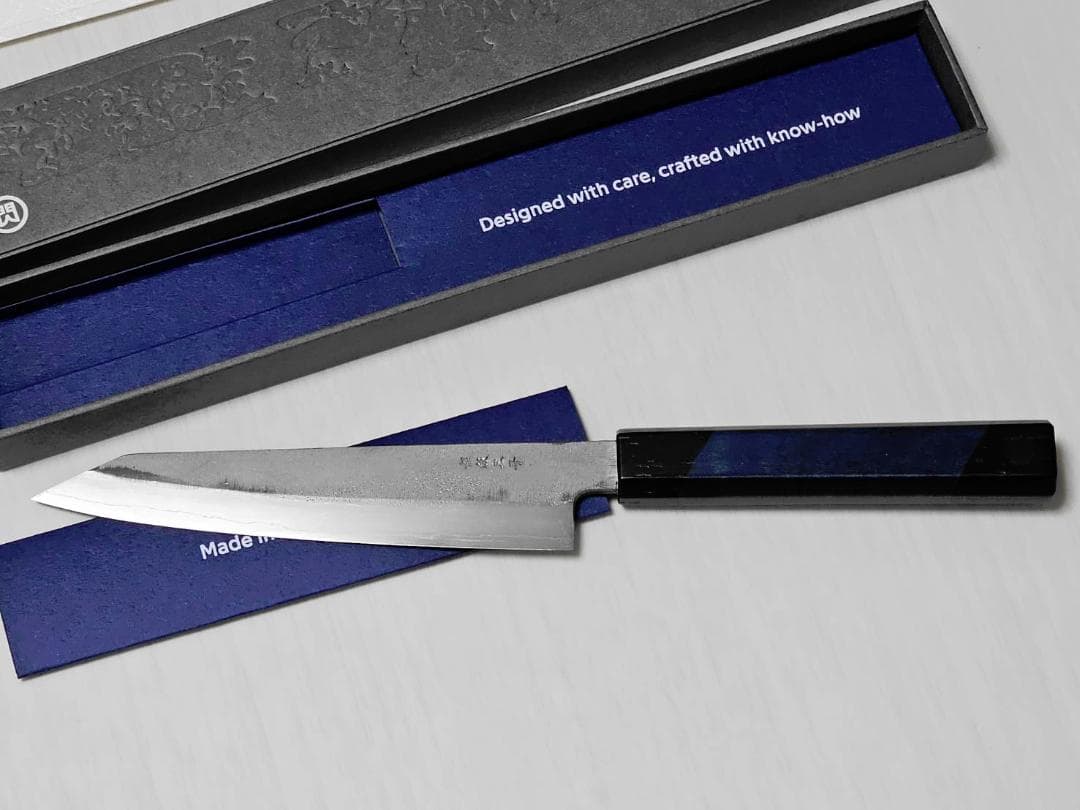 【新品未使用】【sen 閃】和ペティナイフ 150mm 黒打