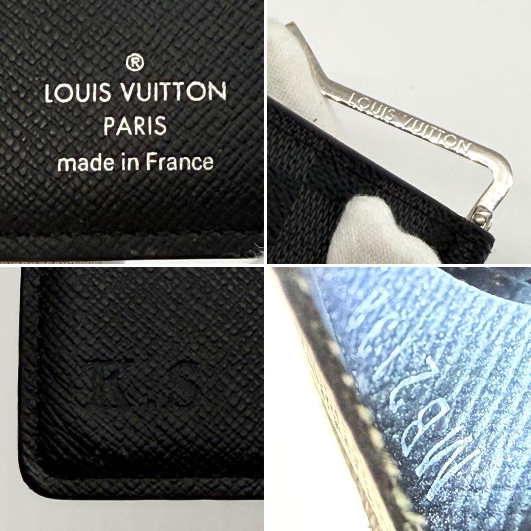 極美品✨ルイヴィトン ダミエグラフィット ポルトフォイユ パンス マネークリップ