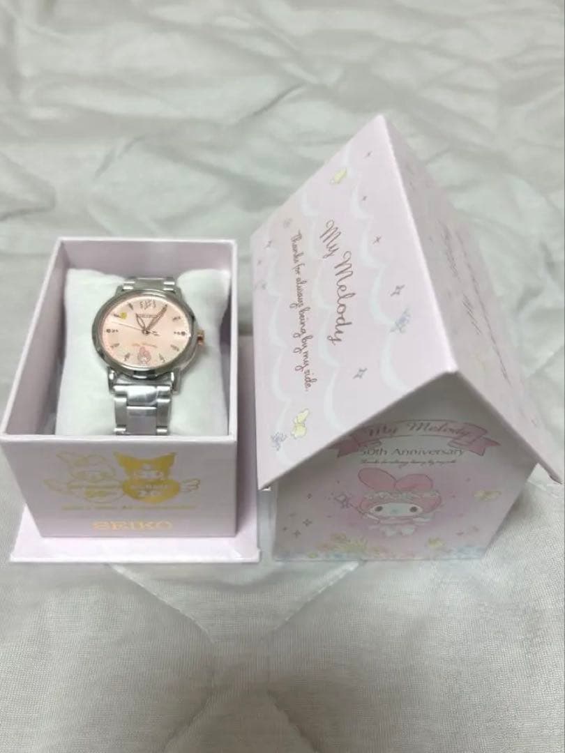 SEIKO My Melody ピンク コラボウォッチ 50周年 S 時計