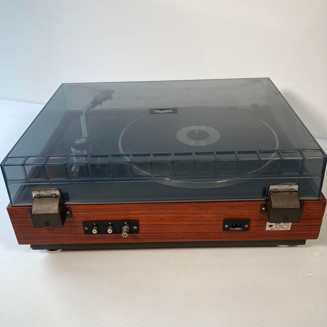 ✨MICROプレーヤー　MR-611 動作品　レコード　ターンテーブル